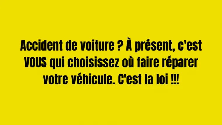 Loi Hamon : Le libre choix du réparateur en cas de sinistre auto, Saint-Philbert-de-Grand-Lieu, Chris Glass